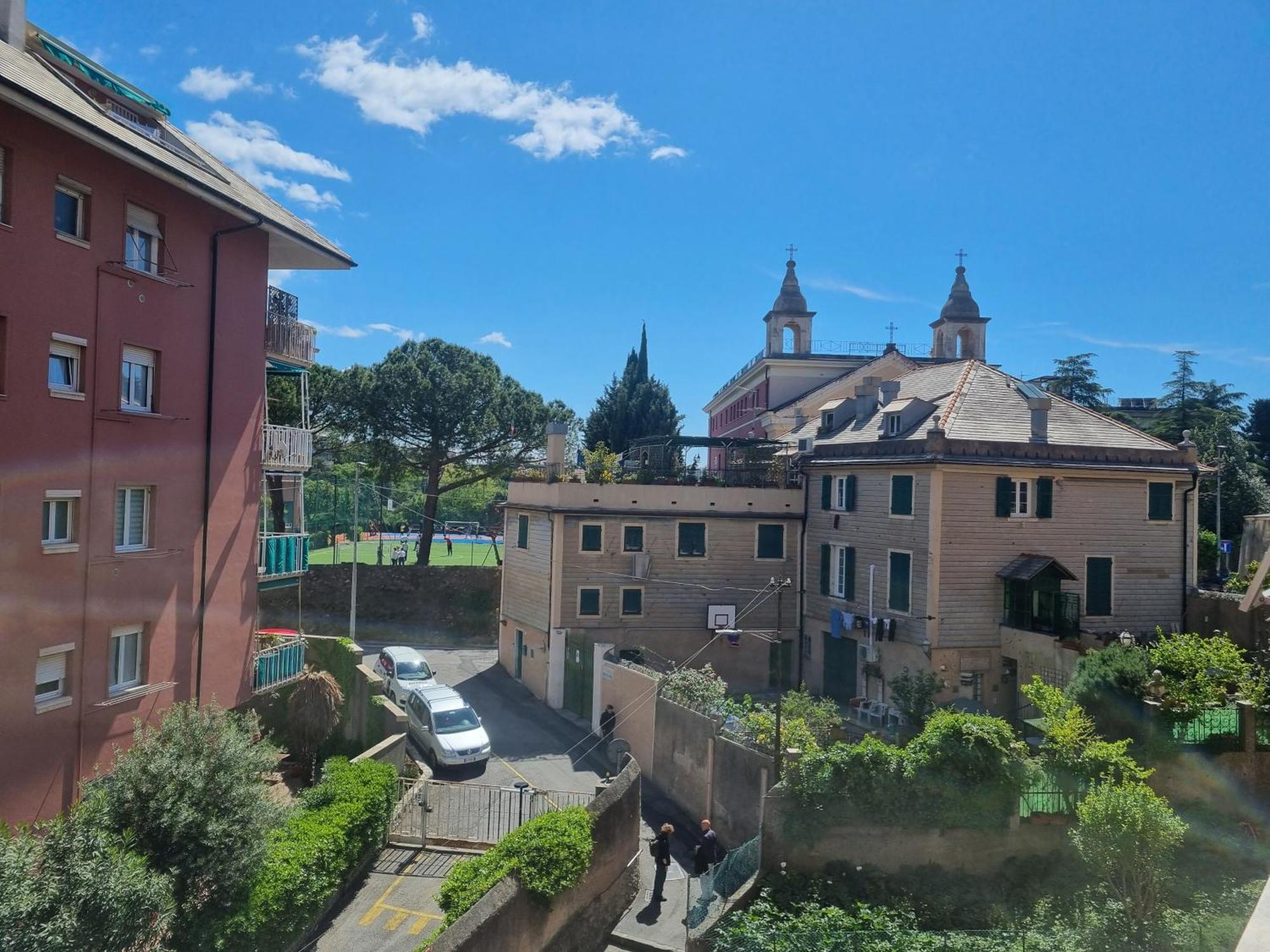 San Martino Appartament Con Parcheggio Privato เจนัว ภายนอก รูปภาพ